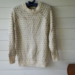 Aerie Oversized Heart Sweater